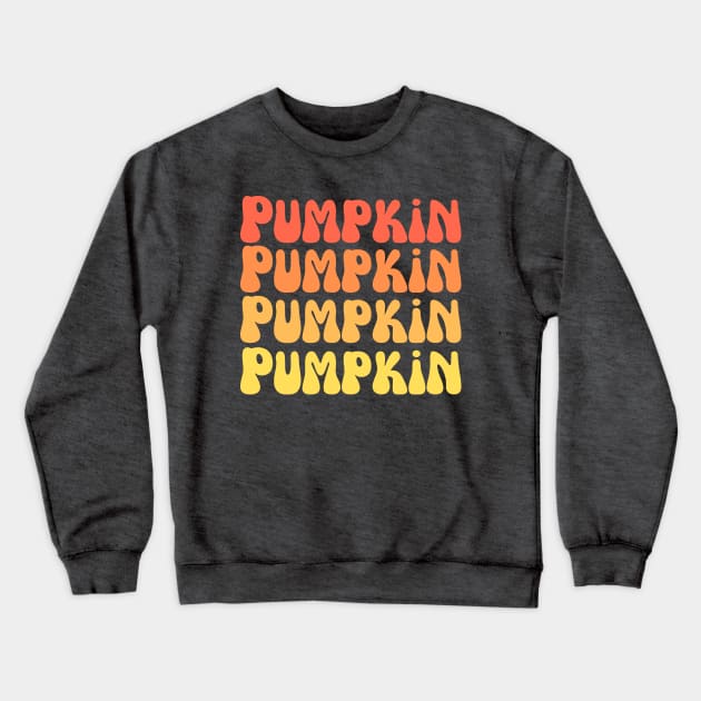 Pumpkin x 4 Crewneck Sweatshirt by Spirit Society